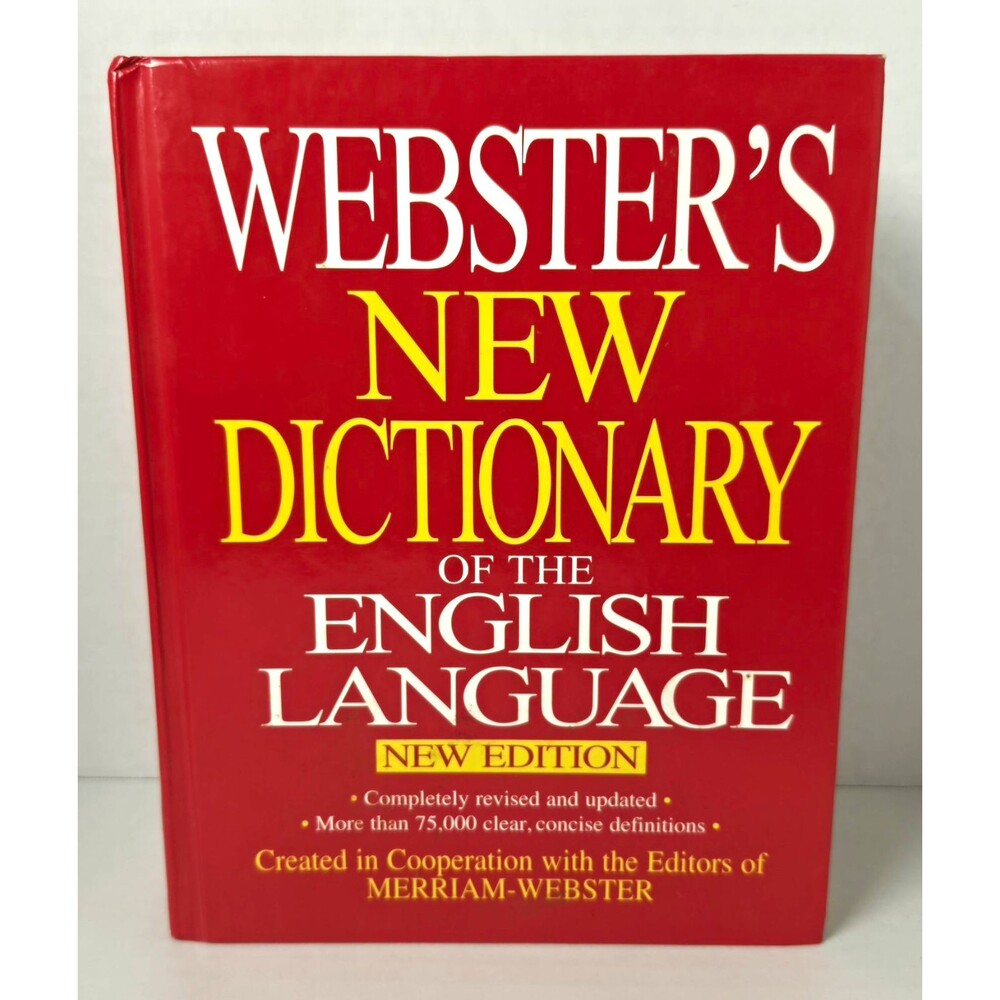 Webster's New Dictionary of the English Language Merriam-Webster Hardcover 2005